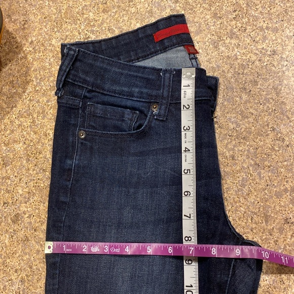 Banana Republic Flare Dark Denim Blue Jeans Limited Edition 28/6 - Picture 10 of 15